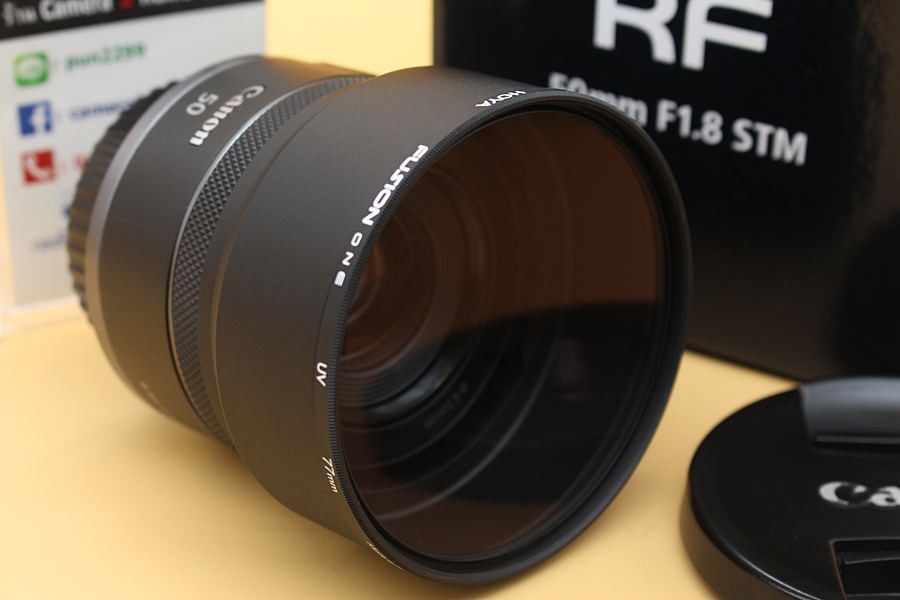 ขาย Lens Canon RF 50mm f/1.8 STM มีประกันEC-Mallถึง 6-05-66 อุปกรณ์ครบกล่อง แถมอุปกรณ์เสริม  อุปกรณ์และรายละเอียดของสินค้า 1.Lens Canon RF 50mm f/1.8 STM 2
